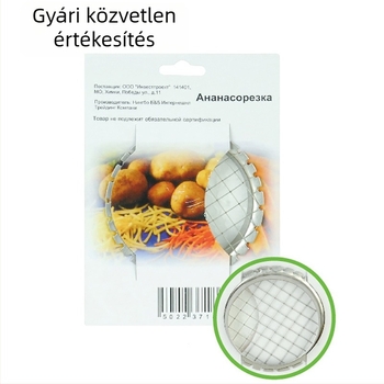 Multifunkcionális konyhai vágóeszköz julienne szeletelővel és tojásvágóval