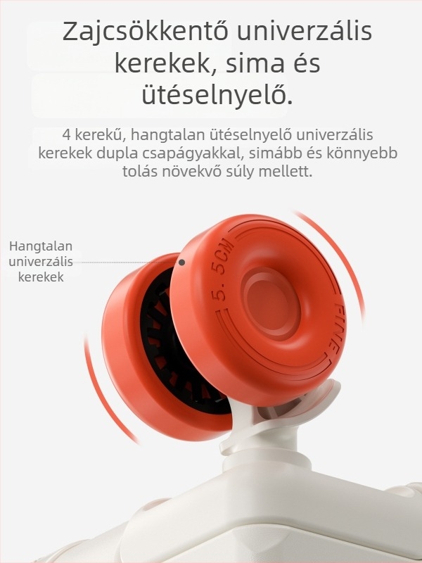 2026-os új modell széles fogantyúval, nagy kapacitású utazóbőrönd, jelszavas zár, 24–26 hüvelyk, tartós