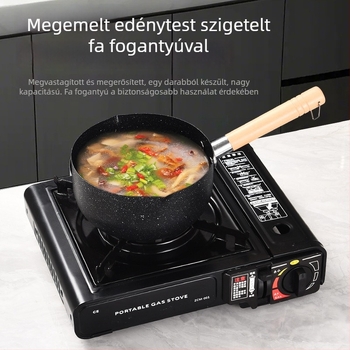 Guys Vasból Készült Nem Tapadó Tejfőző Edény és Noodle Serpenyő, Indukciós és Gáztűzhelyhez, 1 Adag
