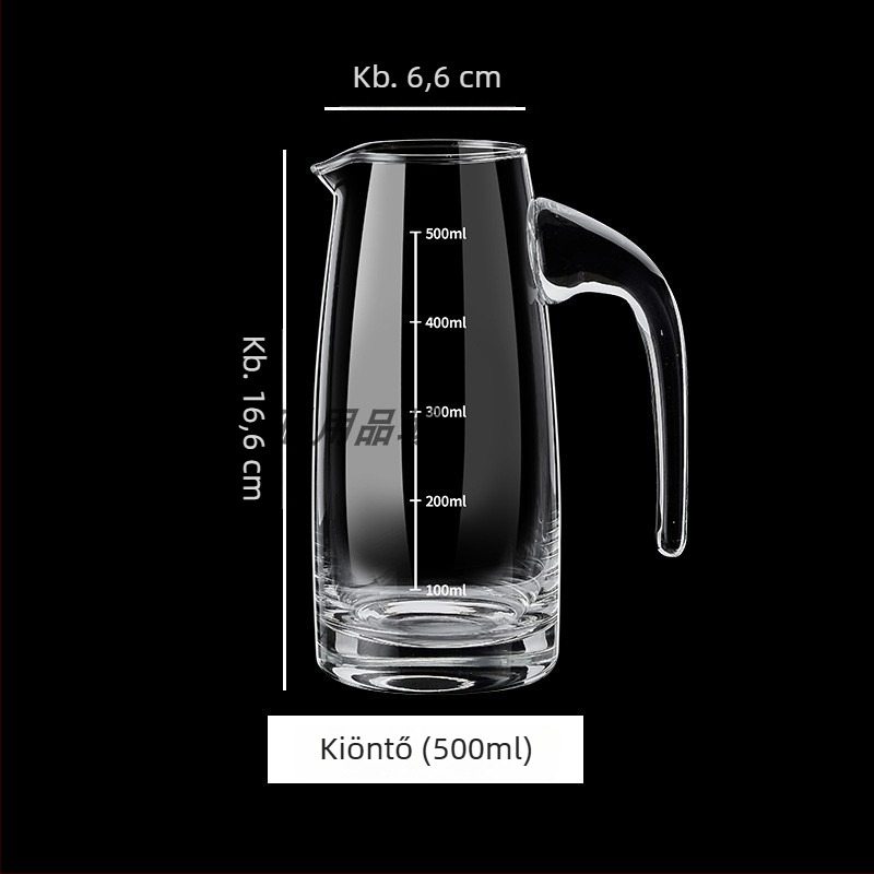 Tulip formájú kóstolópohár, 50 ml, kristályüveg, magas lábú