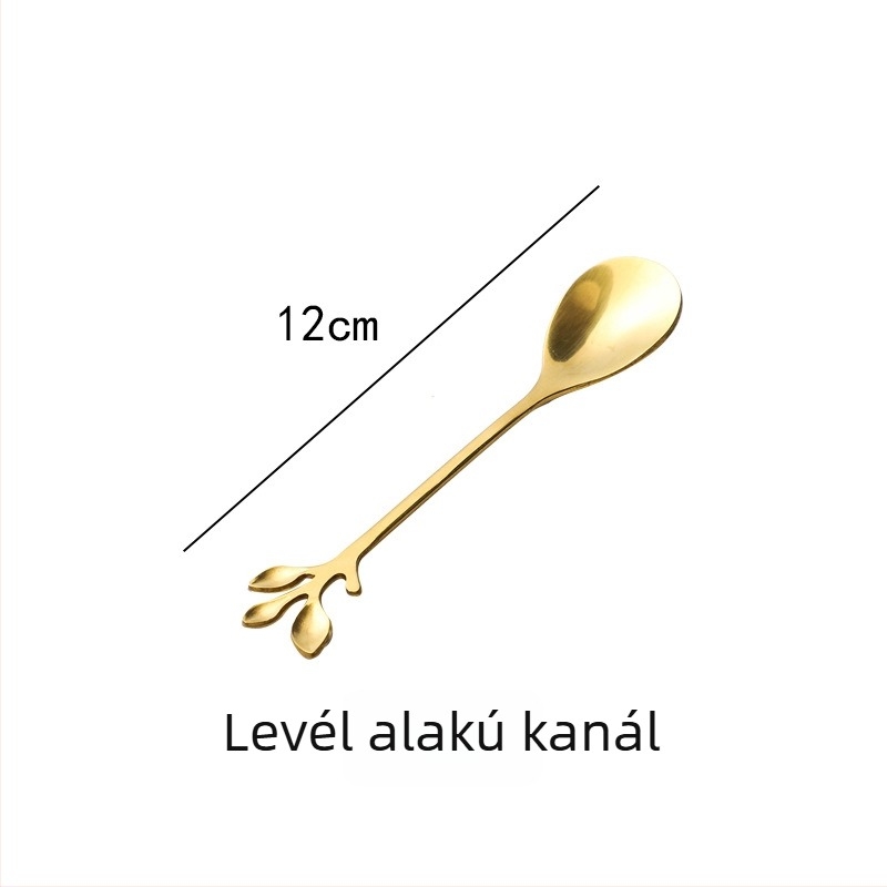 Kávéscsésze alátéttel és kanállal, vas állványon, kerámia, kreatív irodai készlet, skandináv stílus