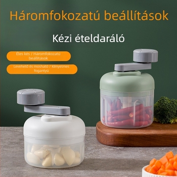 Kézi fokhagyma nyomó és törő, multifunkcionális konyhai eszköz