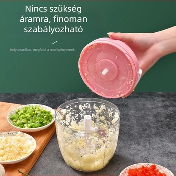 Fokhagyma prés és mini zúzó – Multifunkcionális konyhai eszköz fokhagyma hámozásához és aprításához, OEM testreszabás