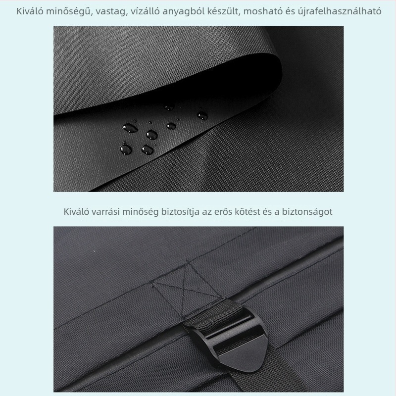 Oxford vászonból készült raklapzárak, 600D webbing-szalaggal, húzószilárdság 246,9 kg, kartoncsomagoláshoz