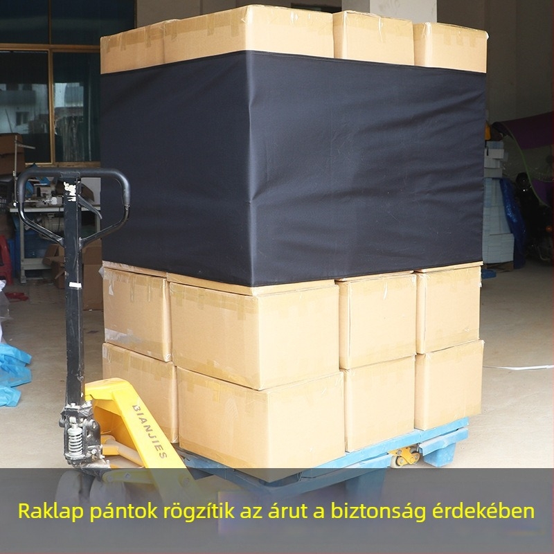 Oxford vászonból készült raklapzárak, 600D webbing-szalaggal, húzószilárdság 246,9 kg, kartoncsomagoláshoz
