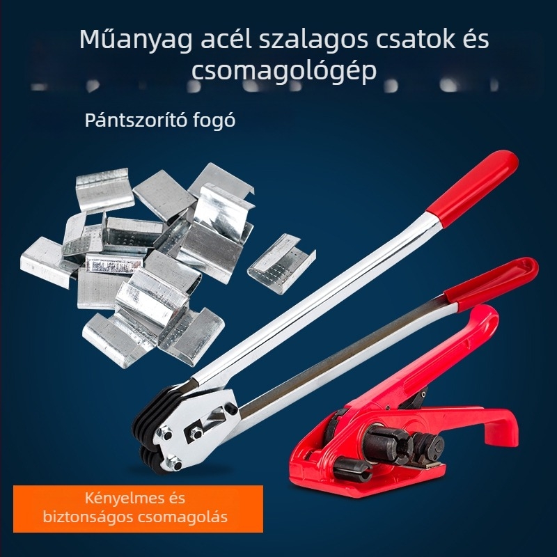 Nylon csomagoló szalag, csat 1608, kézi használatra kartoncsomagoláshoz