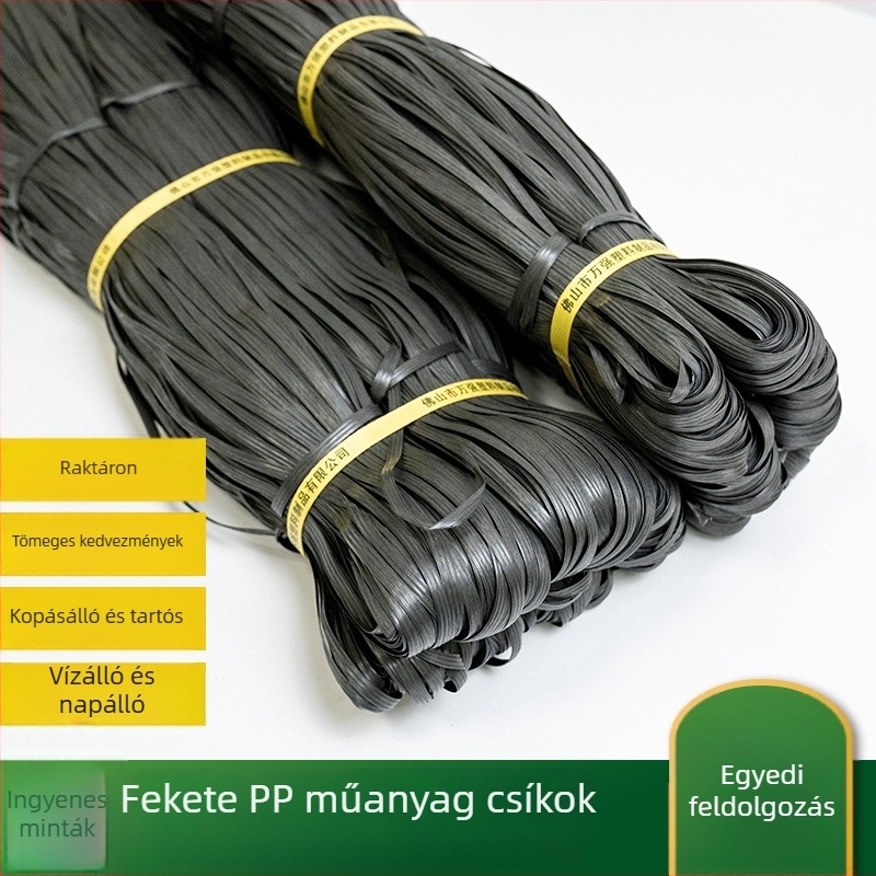 PP műanyag kötél építkezésekhez és állványzat-rácsokhoz, 8 mm × 1,9 m, szakítóerő 13–22 kg, All Strong márka
