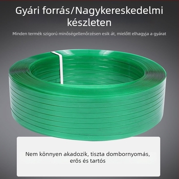 Áttetsző domborított PET csomagoló szalag csomagológépekhez