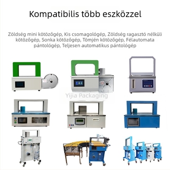 OPP Átlátszó ragasztómentes forróolvadó kötözőszalag teljesen automata csomagológépekhez