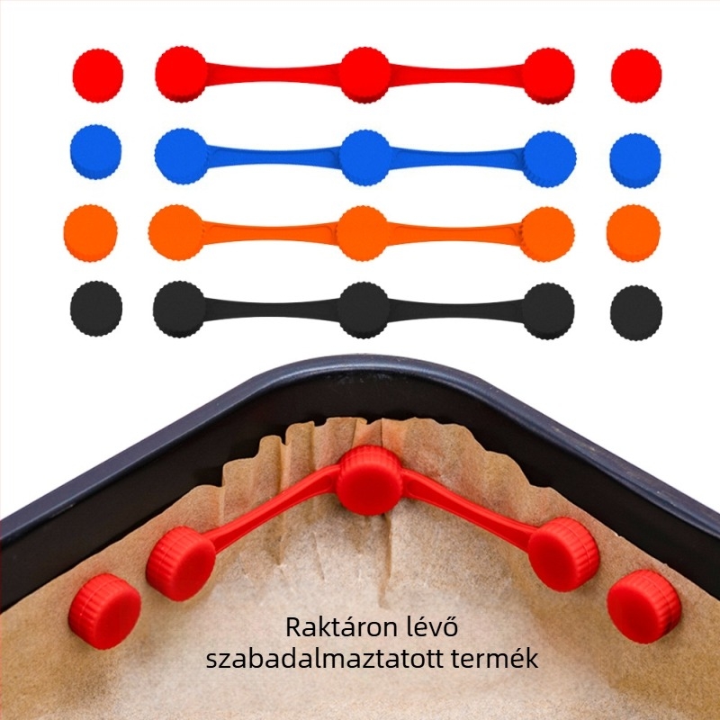 Szilikon mágneses csat levegősütőhöz, pergament alátéttel, magas hőállóságú