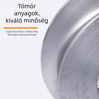 Horganyzott acél csomagoló szalag, 25 mm széles, korrózióálló