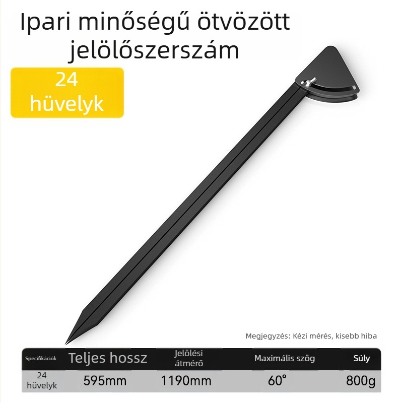 Ötvözetből készült ipari körzők és tervezési és jelölő eszközök ácsok számára