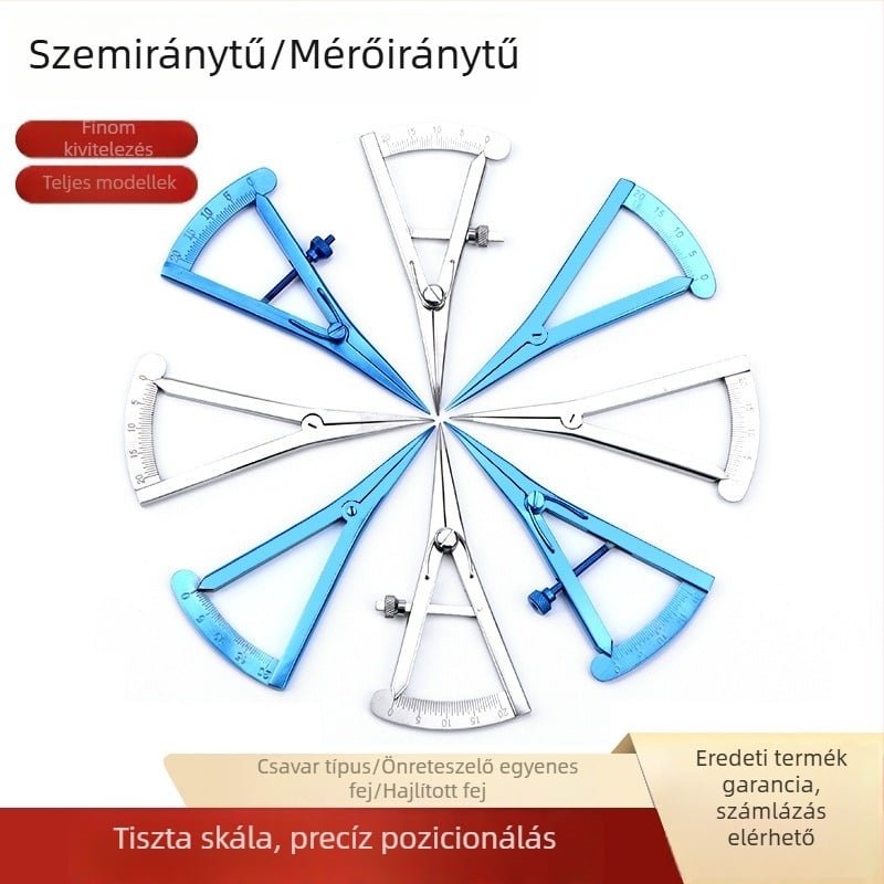 Kettős szemhéj mérőeszköz – szemhéj körző, oftalmológiai kozmetikai eszköz
