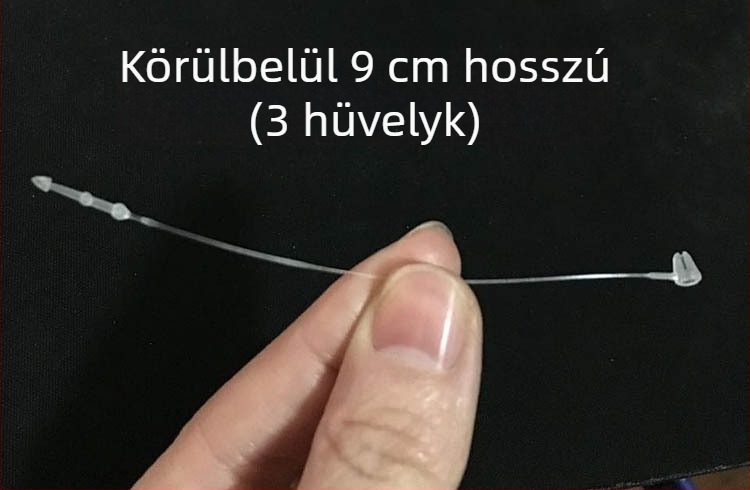 Körülbelül 1000 darab fehér műanyag kábelkötegelő, 9 cm hosszú