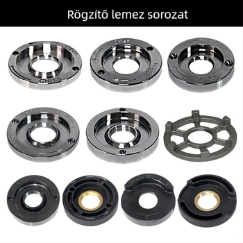 Galván bevonatú rögzítőlemez mixerhez, fém kiegészítők