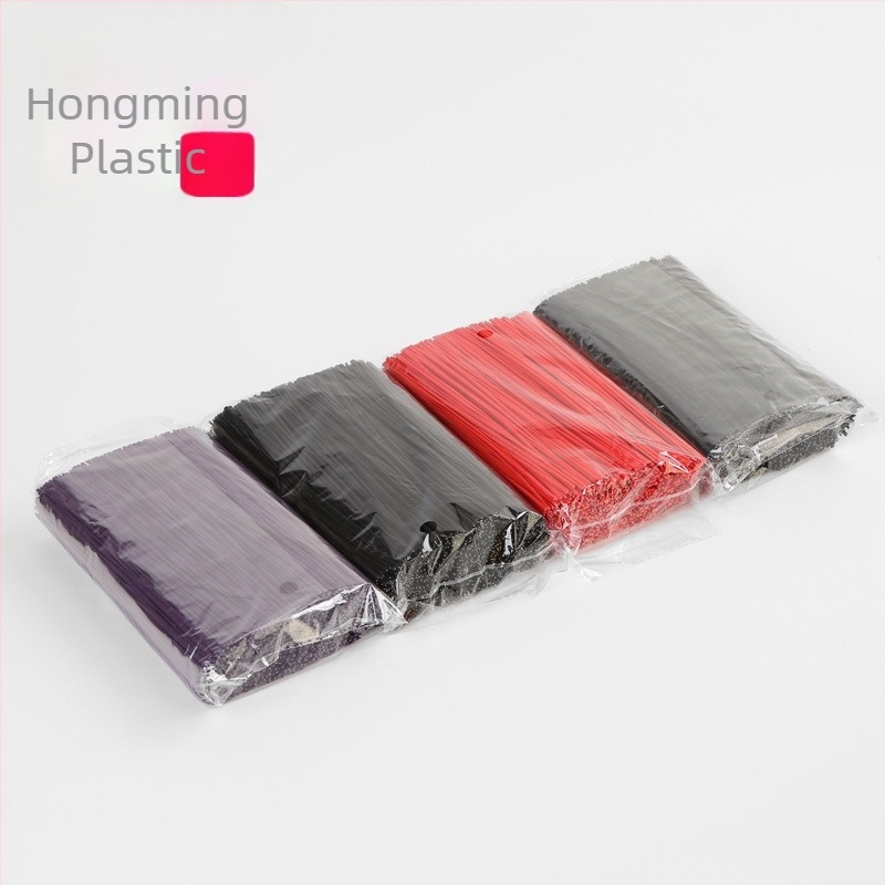 PVC bevonat galvanizált vasdrót, 10 cm hosszú, ipari és mezőgazdasági kötözéshez.