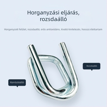 Poliészter rostból készült pánt csattal csomagoláshoz, szélesség 16/19/25/32 mm