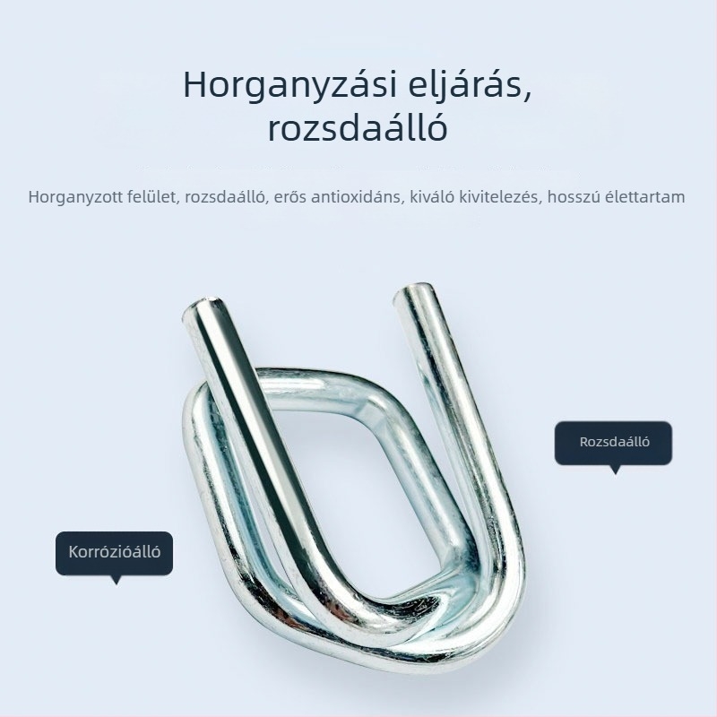 Poliészter rostból készült pánt csattal csomagoláshoz, szélesség 16/19/25/32 mm