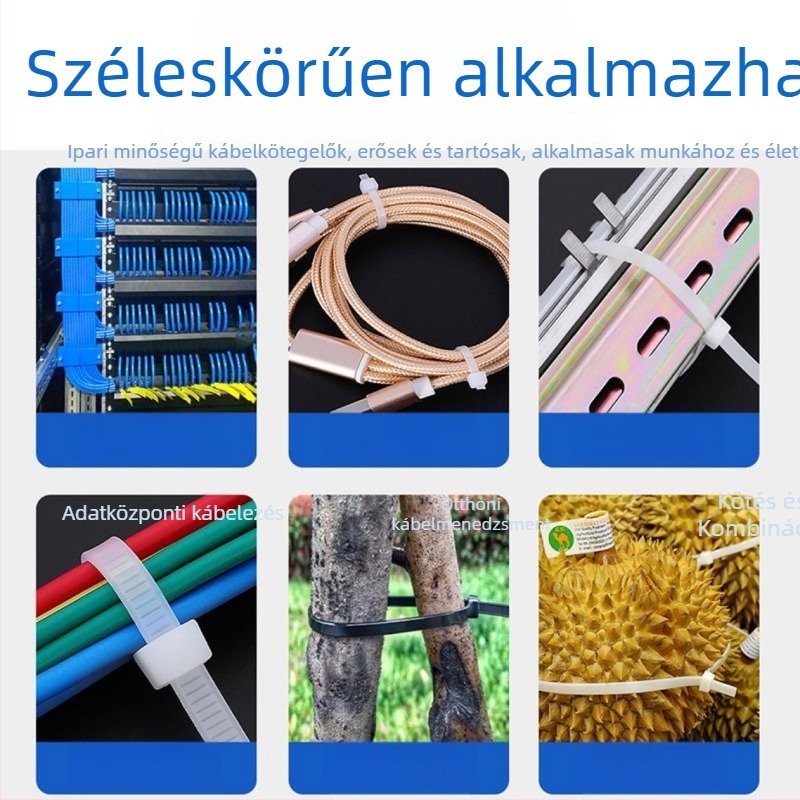 110 darab nylon kötöző szalag a csatornaszűcsövekhez, 5 × 550 mm, fürdőszobai használatra