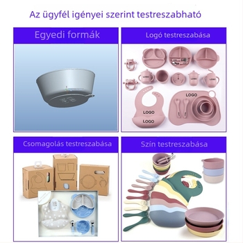 KTL Konyhai eszközök élelmiszer-minőségű szilikonból és PP nyéllel, kis méretű szilikon spatula sütéshez