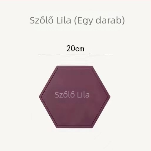Szilikon hőálló asztali alátét – tányérokhoz, tálakhoz és edényekhez, hőálló