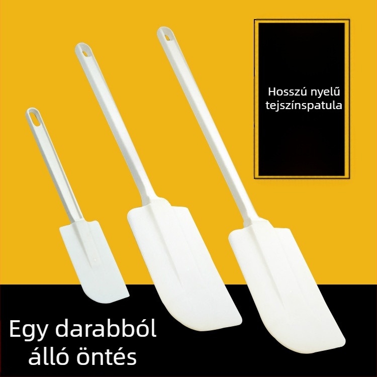 Hosszú nyelű gumírozott spatula sütéshez és keveréshez