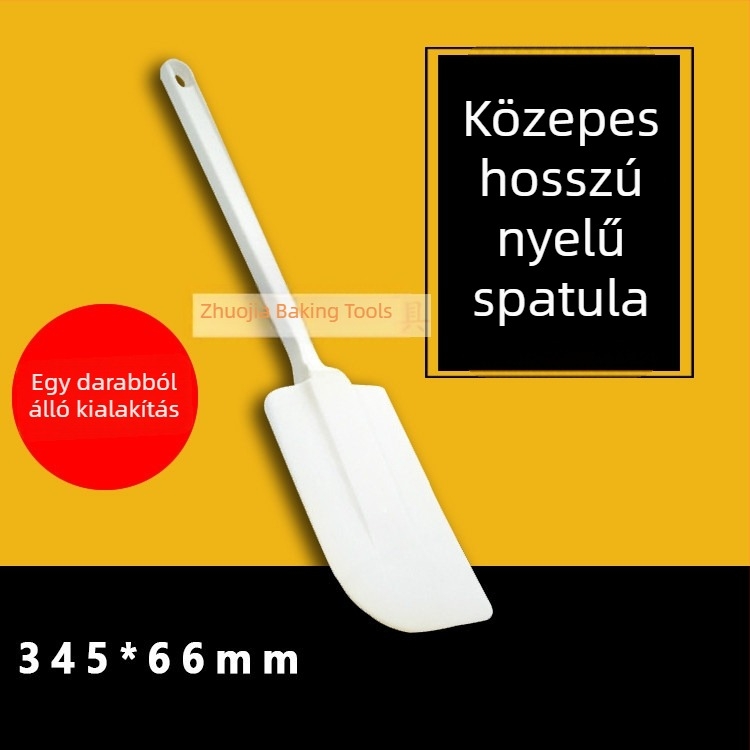 Hosszú nyelű gumírozott spatula sütéshez és keveréshez