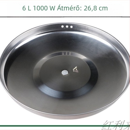 Rozsdamentes acél rizsfőző fedője 1,5L–6L, univerzális