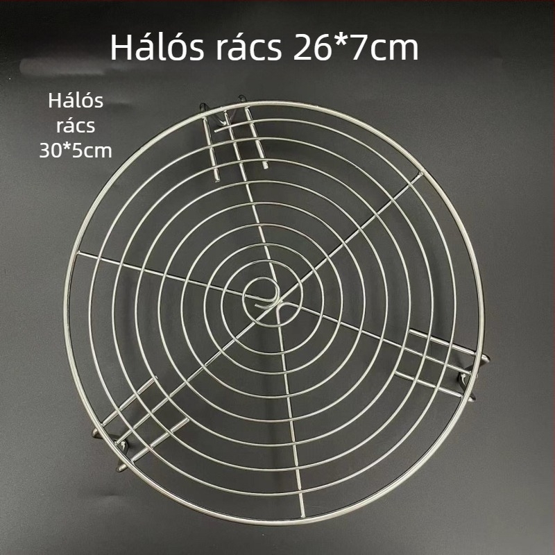 Rozsdamentes acélból készült háromszög alakú gőzölő rács, megerősített, multifunkciós használathoz rizsfőzőben