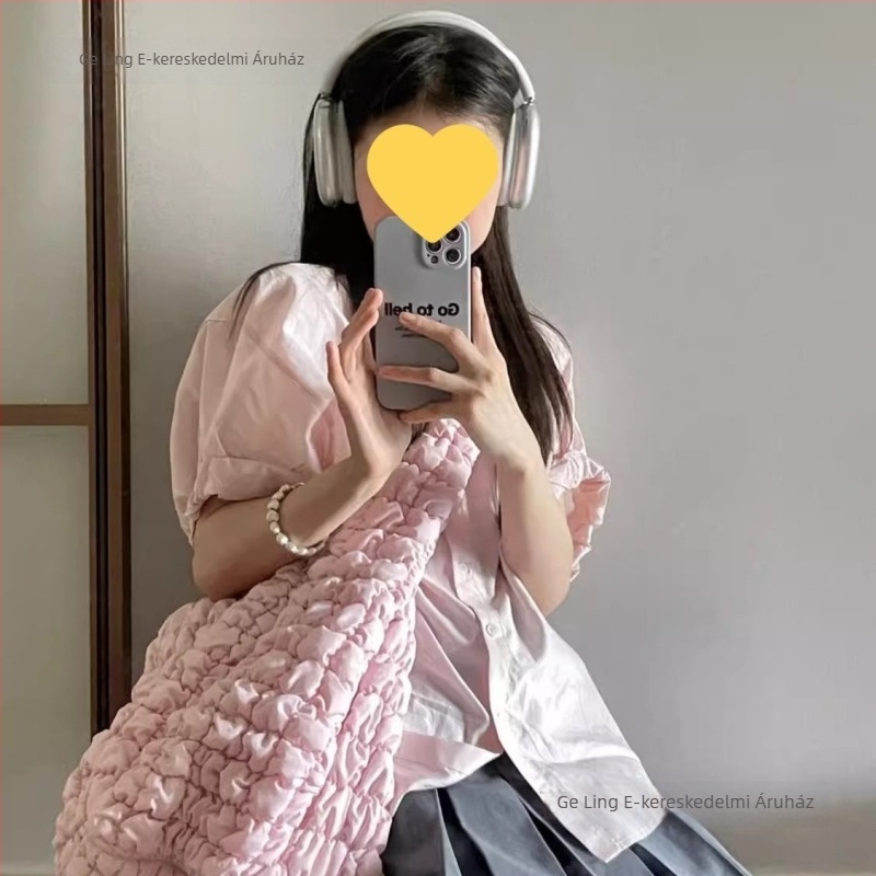 COS Cloud 2025 ősz-tél táska, nagy kapacitású Dumpling stílus, crossbody és tote