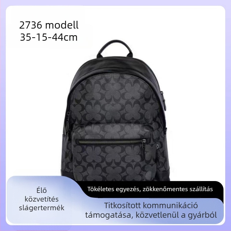Uniszex hátizsák utazáshoz és üzleti célokra, modern stílus, 36–55 L kapacitás, 14 hüvelykes laptophoz, vízálló