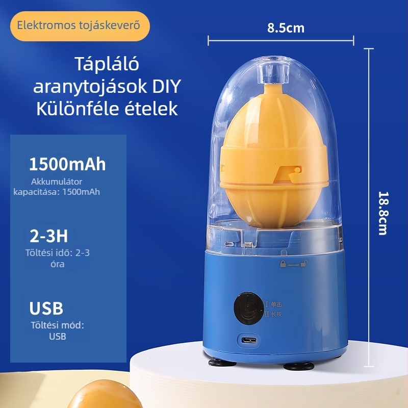 Elektrikus tojáskeverő, automata fehérje- és sárgájakeverő