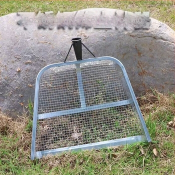 Galvánizált vas szita nagy lyukakkal a szemcsékhez, talajhoz és homokhoz; megerősített szitáló háló kukoricához, mogyoróhoz és gesztenyéhez