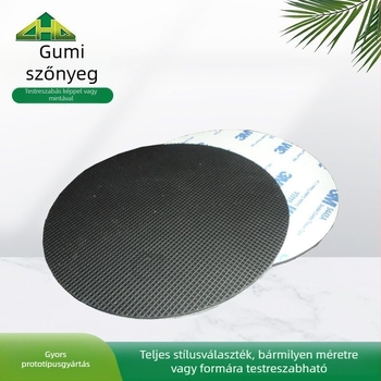 Hálós mintázatú gumis és szilikon alátétek, öntapadós csúszásmentes felülettel, kopásálló