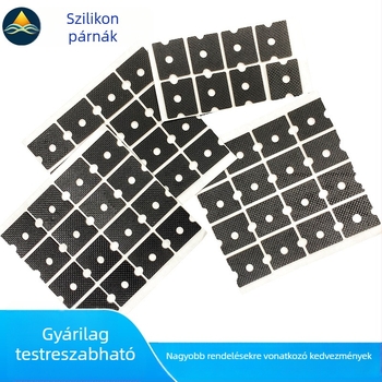 Tűzálló vezető szilikon párna, hővezető, élelmiszer-minőségű, illatmentes, ultra vastag, kétoldalas ragasztóval