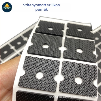 Tűzálló vezető szilikon párna, hővezető, élelmiszer-minőségű, illatmentes, ultra vastag, kétoldalas ragasztóval