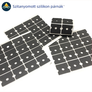 Tűzálló vezető szilikon párna, hővezető, élelmiszer-minőségű, illatmentes, ultra vastag, kétoldalas ragasztóval