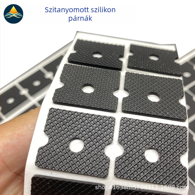 Tűzálló vezető szilikon párna, hővezető, élelmiszer-minőségű, illatmentes, ultra vastag, kétoldalas ragasztóval