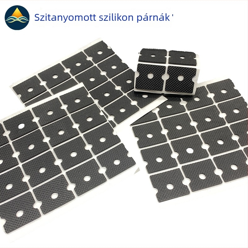 Tűzálló vezető szilikon párna, hővezető, élelmiszer-minőségű, illatmentes, ultra vastag, kétoldalas ragasztóval