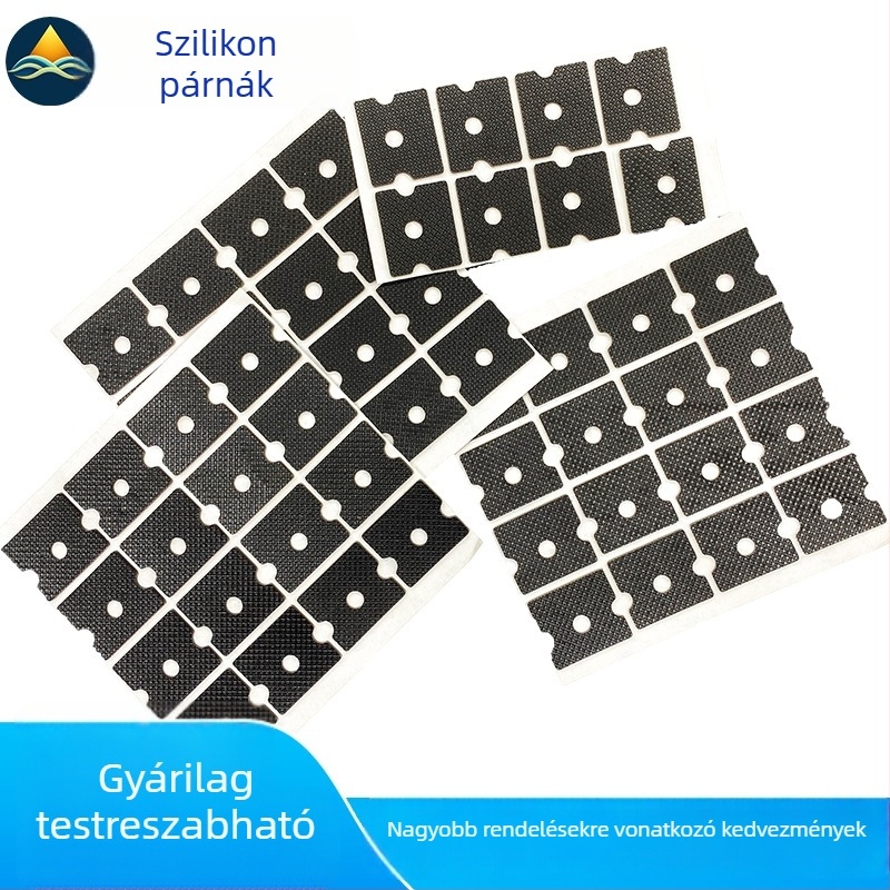 Tűzálló vezető szilikon párna, hővezető, élelmiszer-minőségű, illatmentes, ultra vastag, kétoldalas ragasztóval
