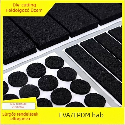 EPDM habpárna gumiból, tűzálló és lángálló, ütéscsillapító tömítőhab NBR