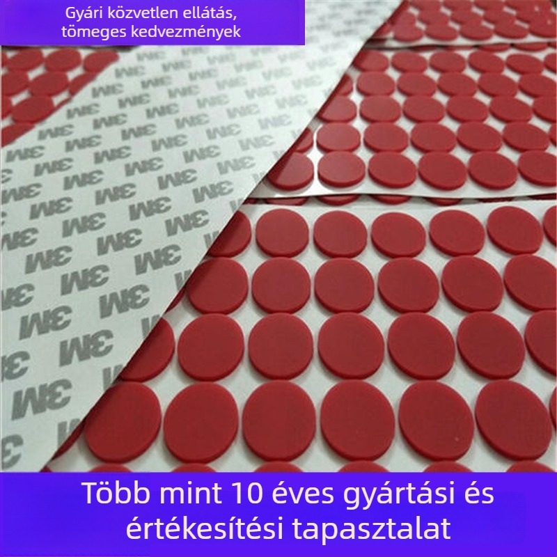 Szilikon tömítés, átlátszó szilikon talppárna és csúszásmentes, ütéscsillapító párna