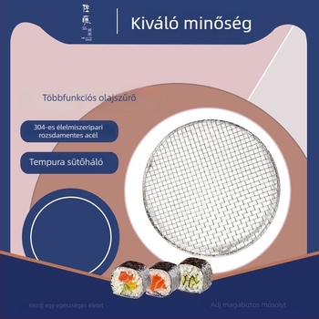 Rozsdamentes acél 304 grillháló tempura és sertéskarajhoz