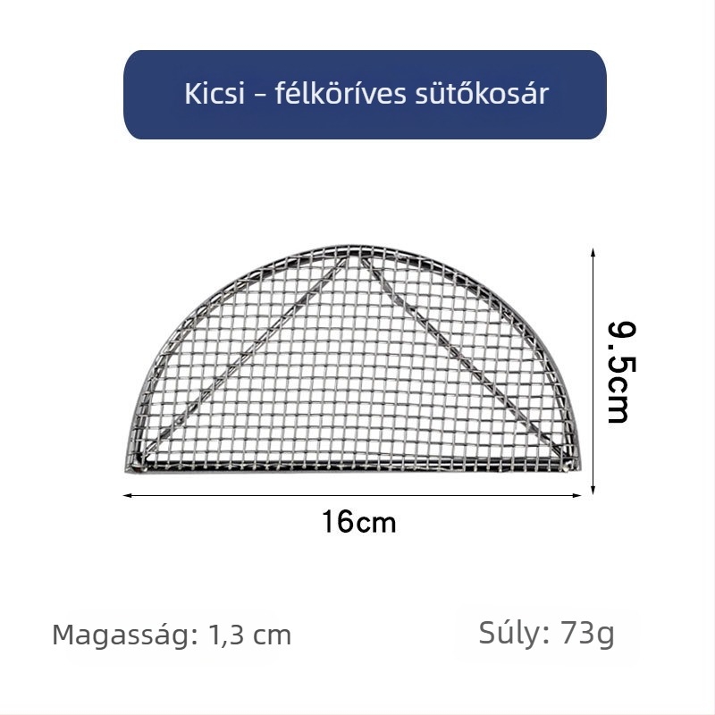 Rozsdamentes acél 304 grillháló tempura és sertéskarajhoz