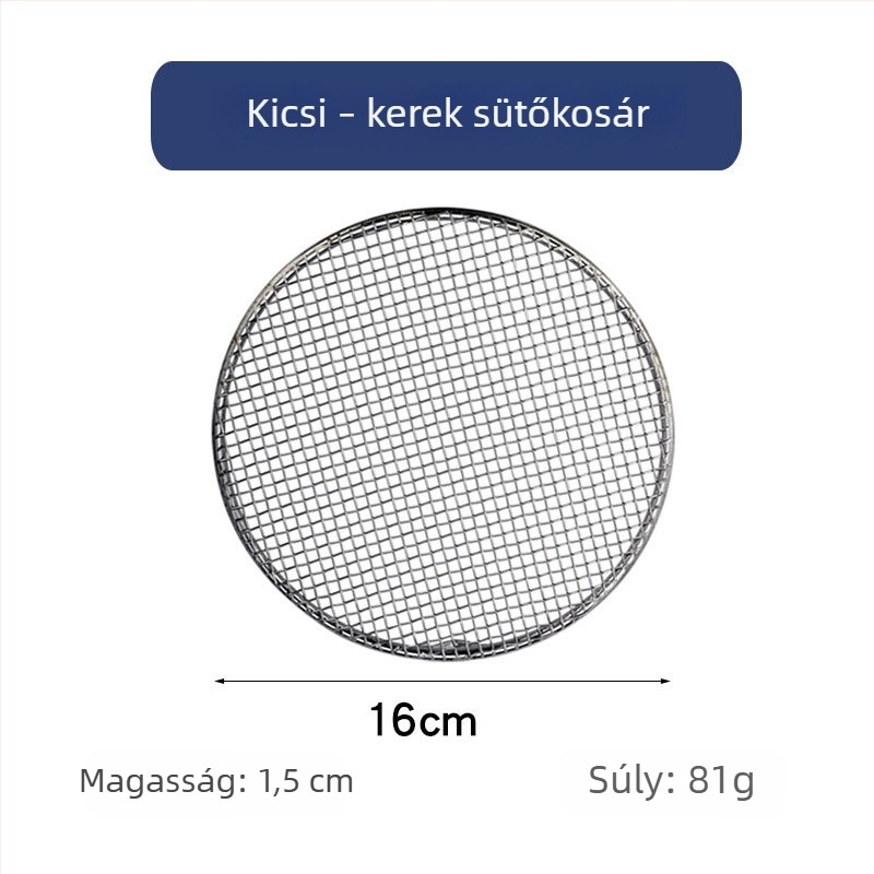Rozsdamentes acél 304 grillháló tempura és sertéskarajhoz