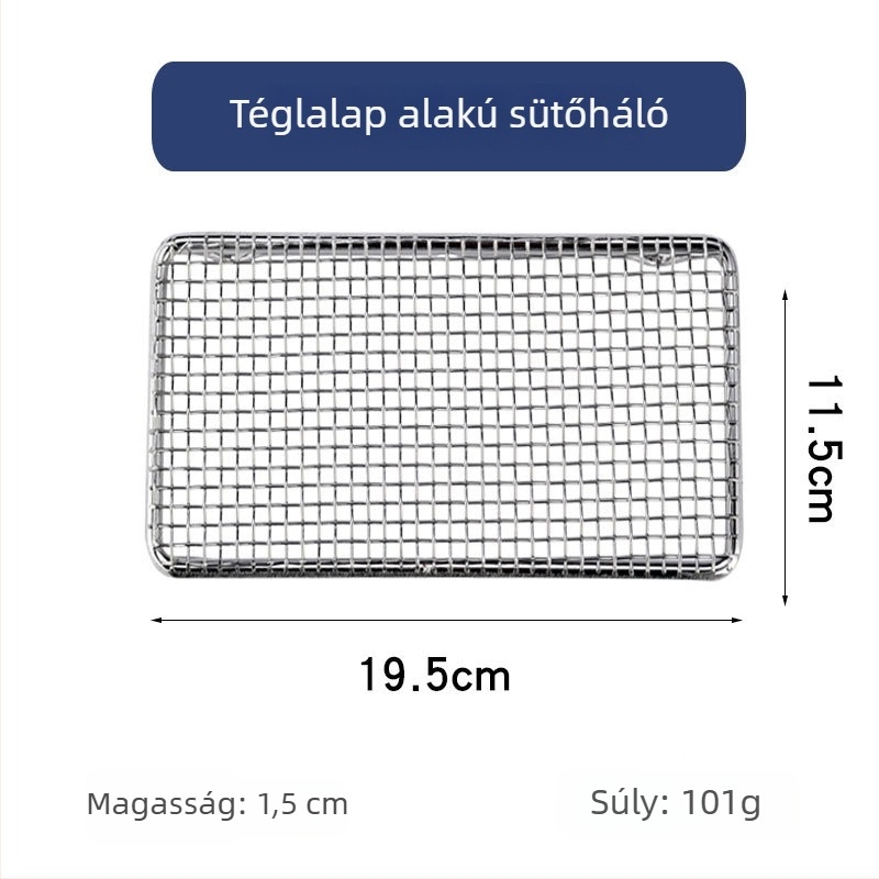 Rozsdamentes acél 304 grillháló tempura és sertéskarajhoz