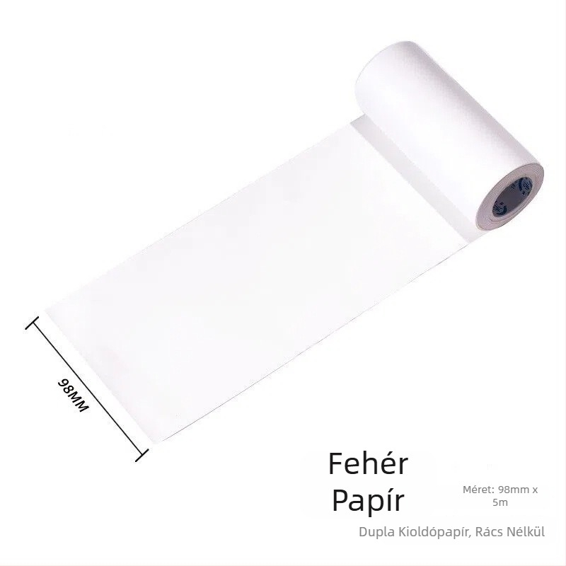 Washi szalag naplóhoz és papír alapú alapcsomag – DIY dekoráció fekete-fehér háttérrel