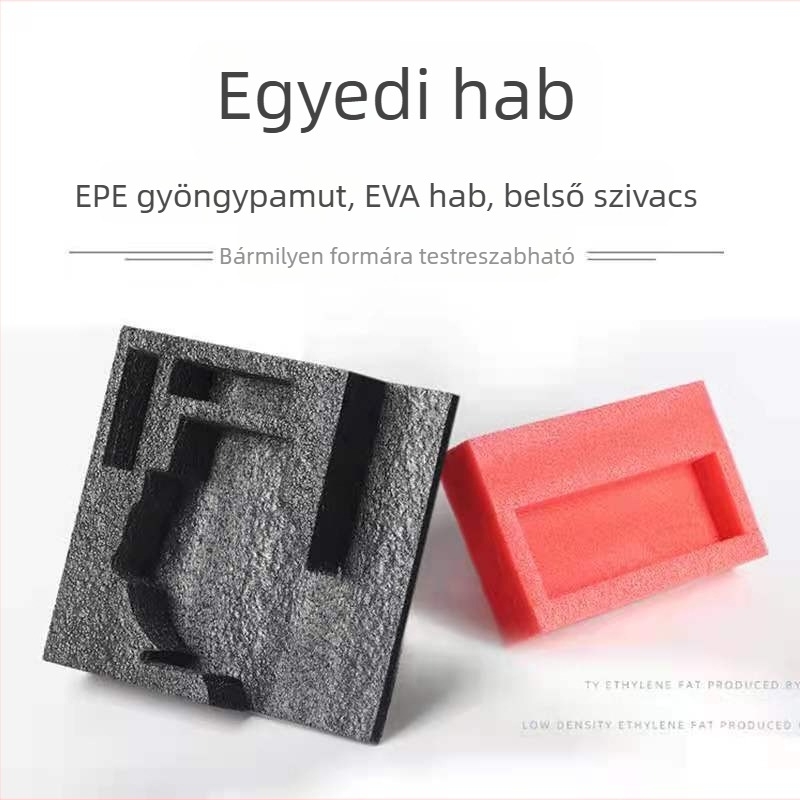 EPE gyöngyház pamut – csomagolási párnázó betétek, habos pamut belső támasz, testreszabható vastagság akár 300 mm