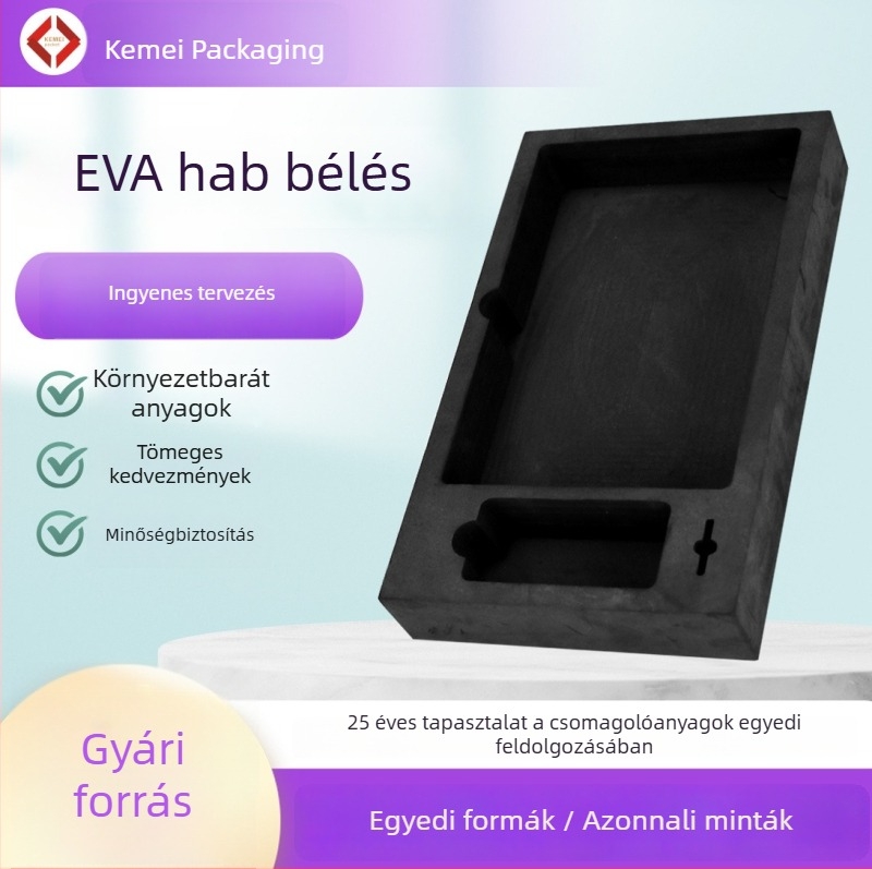 Személyre szabott EVA hab belső párnázat digitális eszközökhöz — ütés- és nedvességálló belső tartó, EVA anti-vibrációs betét drónokhoz