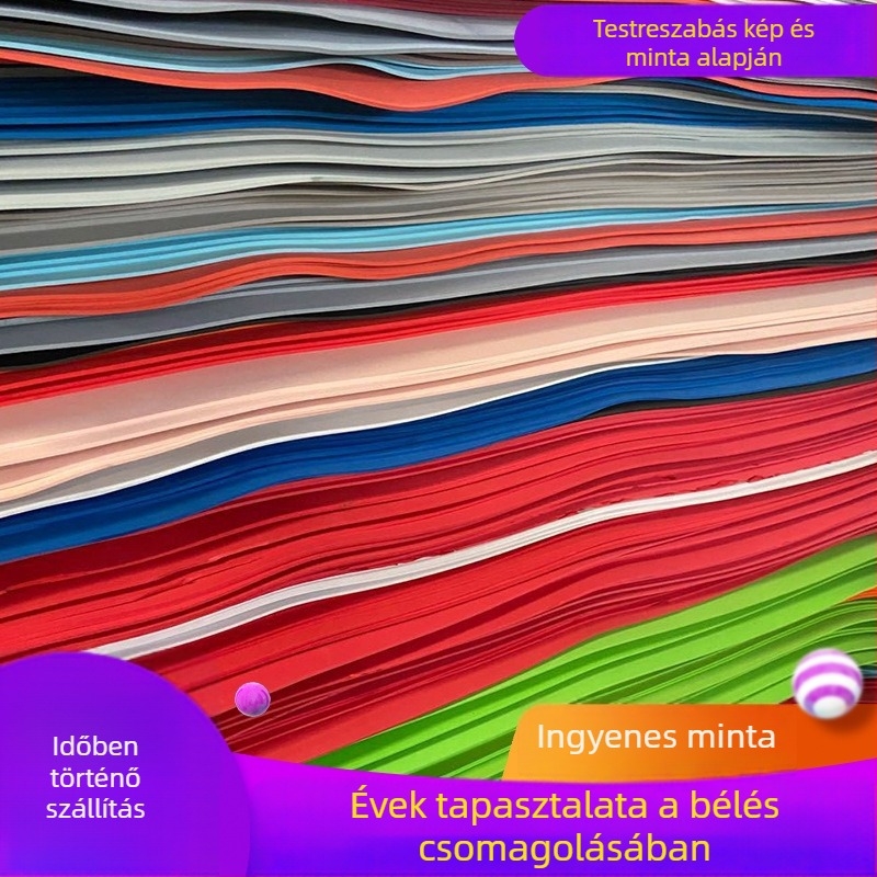 Színes EVA hablapok öntapadós EVA rétegen, magas sűrűségű habpárna, EVA bélés